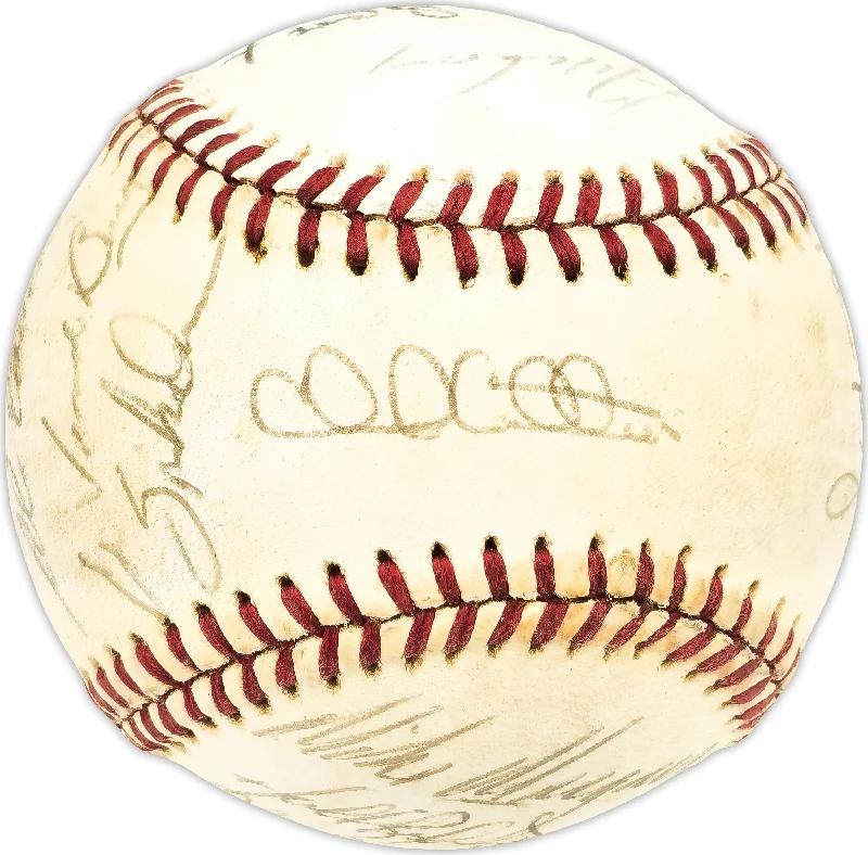 1985 Seattle Mariners Team Autographed Official AL Baseball With 22 Signatures SKU #233256