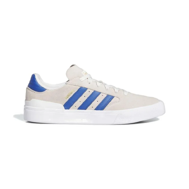 Adidas Busenitz Vulc II Skate Shoe Cryptic White / Royal Blue / Gum