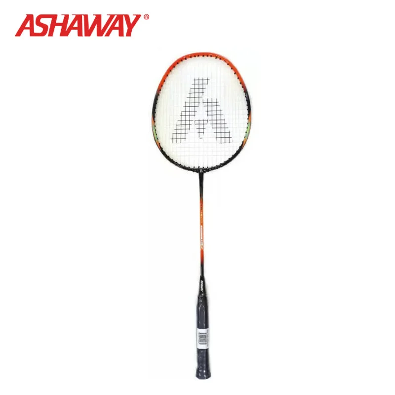 ASHAWAY AM 10SQ Badminton Racket with COVER and Strung