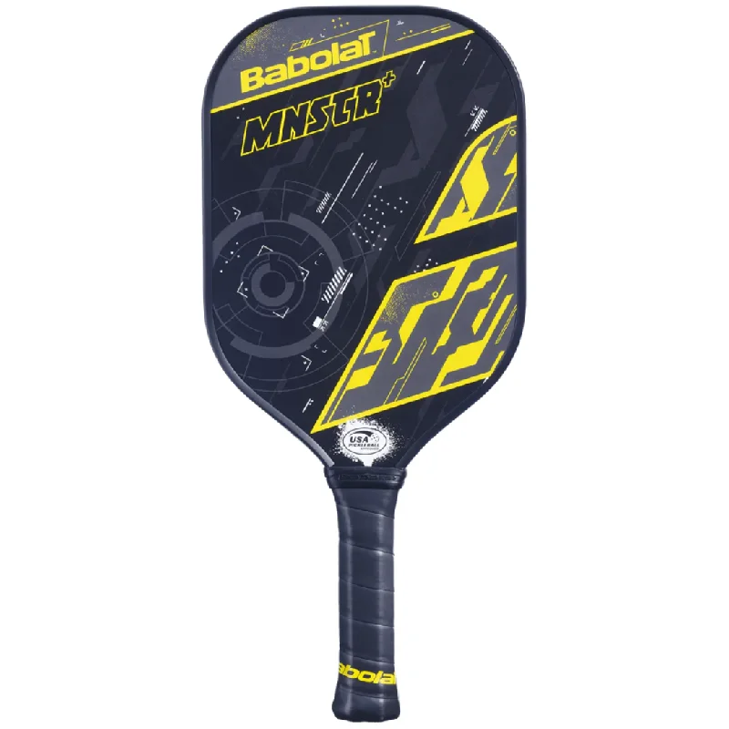 Babolat MNSTR+ Pickleball Paddle (8.1oz) [Black/Yellow]