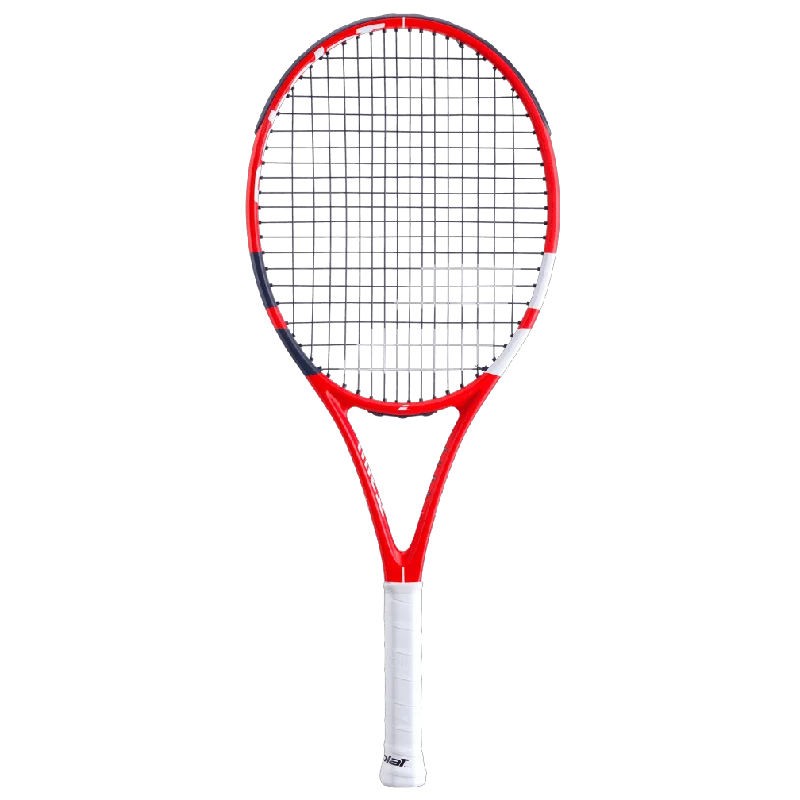 Babolat Strike JR 26 Prestrung Junior Tennis Racquet [White/Red]