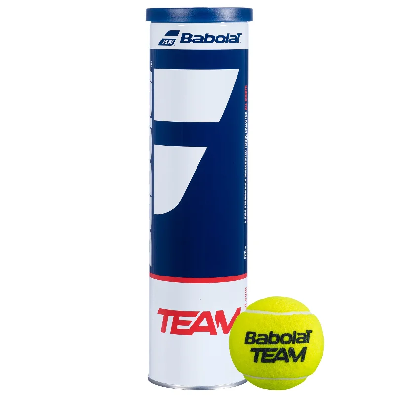 Babolat Team Tennis Balls - Tube Of 4