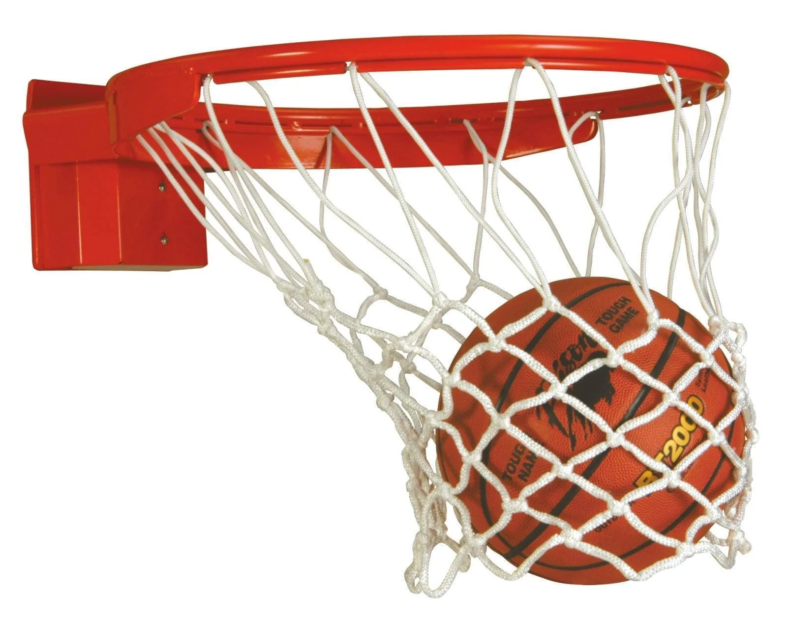 Bison Baseline Prep 180° Competition Breakaway Basketball Goal for 42" or 48" Boards