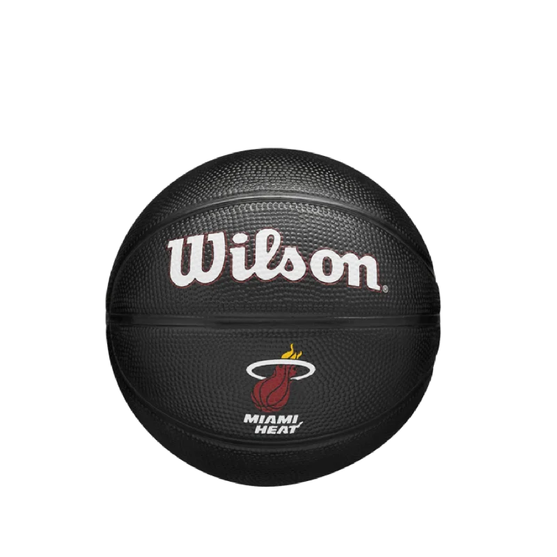 Wilson Miami HEAT Tribute Black Mini-Basketball