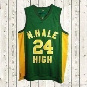 Bruno Mars #24 N. Hale High Jersey BET Awards Basketball Jersey