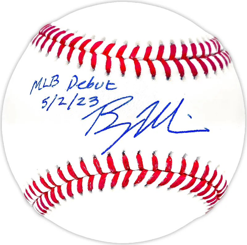 Bryce Miller Autographed Official MLB Baseball Seattle Mariners "MLB Debut 5/2/23" MCS Holo Stock #234566