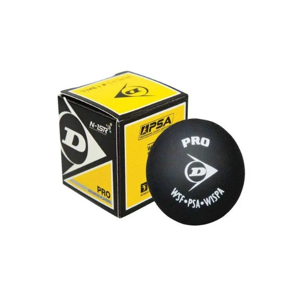 DUNLOP - Squash Ball Pro (Double Yellow Dot)