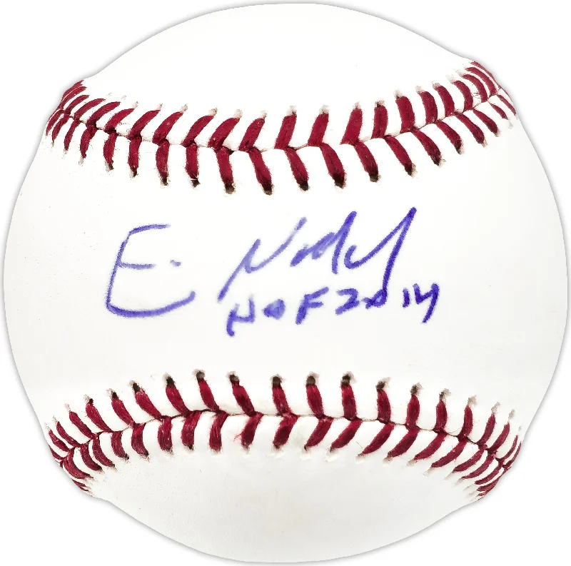 Eric Nadel Autographed Official MLB Baseball Texas Rangers Announcer "HOF 2104" JSA #LL64981