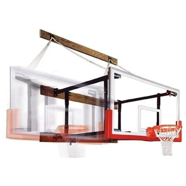 First Team FoldaMount68 Wall Mount Basketball Goal