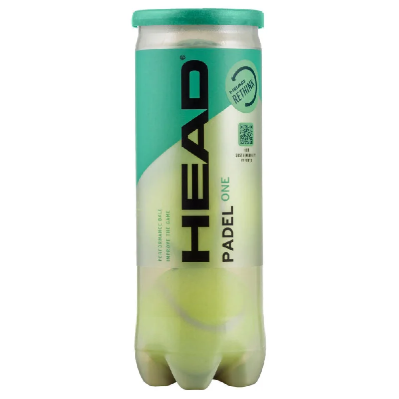 Head One Padel Balls - Tube Of 3