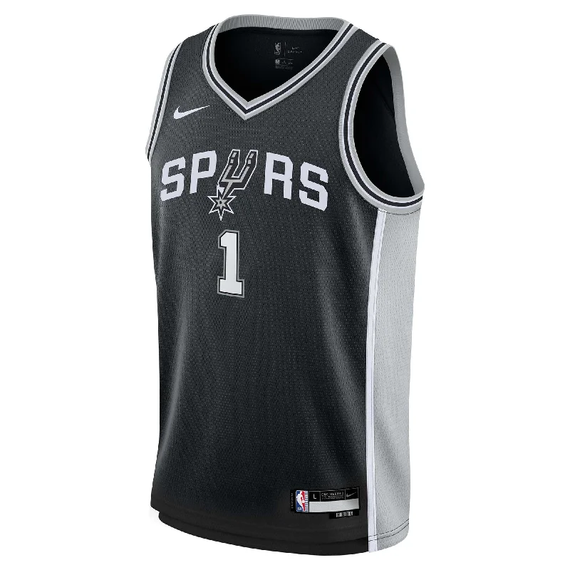 Junior's NBA San Antonio Spurs Victor Wembanyama Swingman Icon Jersey