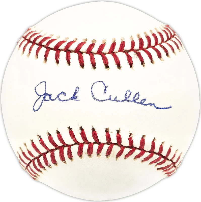 Jack Cullen Autographed Official AL Baseball New York Yankees Beckett BAS #F26312