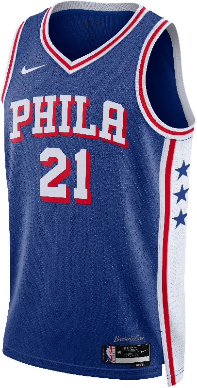 Joel Embiid Philadelphia 76Ers 2023/24 Icon Edition Mens Dri-Fit Nba Swingman Jersey