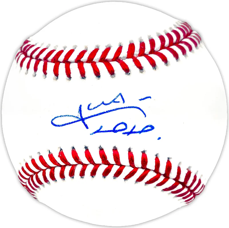 Juan Soto Autographed Official MLB Baseball New York Yankees Beckett BAS Witness Stock #233884