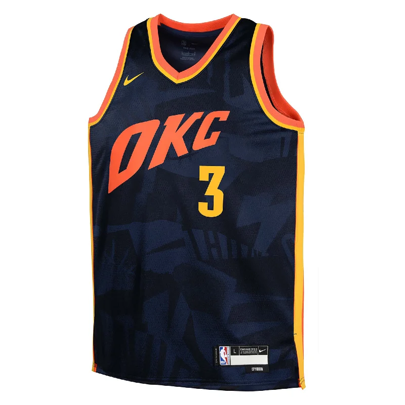 Junior's NBA Oklahoma City Thunder Josh Giddey 2023/24 City Edition Swingman Jersey