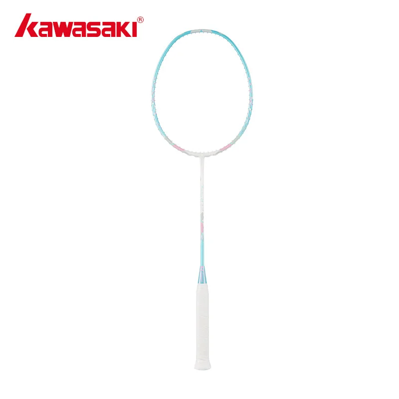 Kawasaki Porcelain Q5 (Light Blue) Badminton Racket - Unstrung