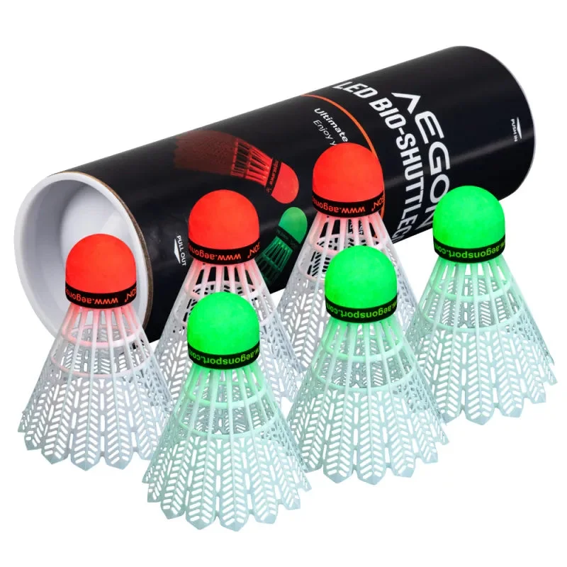 LED Shuttlecock Nylon Shuttlecock Clear and Stable Track | MF-0775