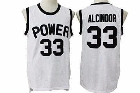 Lew Alcindor (Kareem Abdul-Jabbar) Power High School Jersey