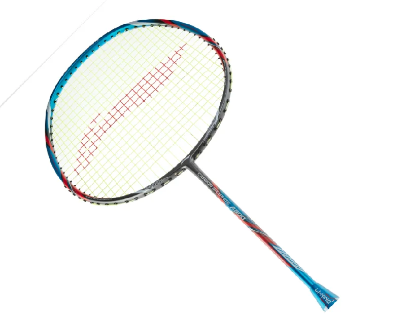 Li Ning Carbon Graphite A800 Strung Badminton Racket [Blue]