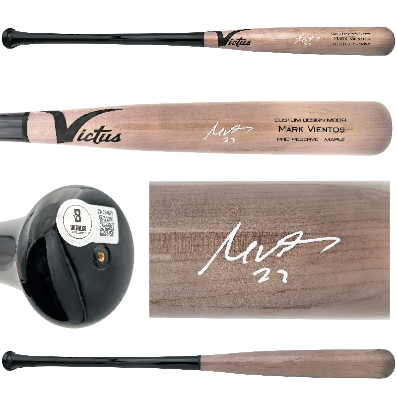 Mark Vientos Autographed Gray Victus Player Model Baseball Bat New York Mets Beckett BAS Witness Stock #234025