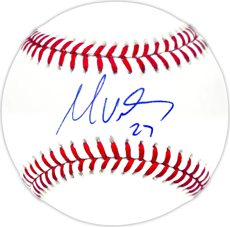 Mark Vientos Autographed Official MLB Baseball New York Mets Beckett BAS Witness Stock #234028