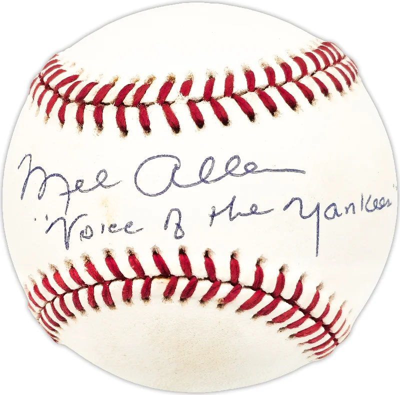 Mel Allen Autographed Official AL Baseball New York Yankees Announcer "Voice of the Yankees" JSA #JJ83200