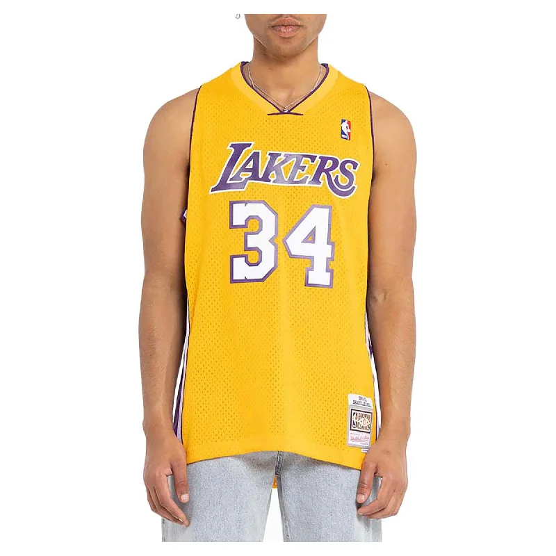 Men's NBA Los Angeles Lakers Shaquille O'Neal 1999-00 Swingman Jersey