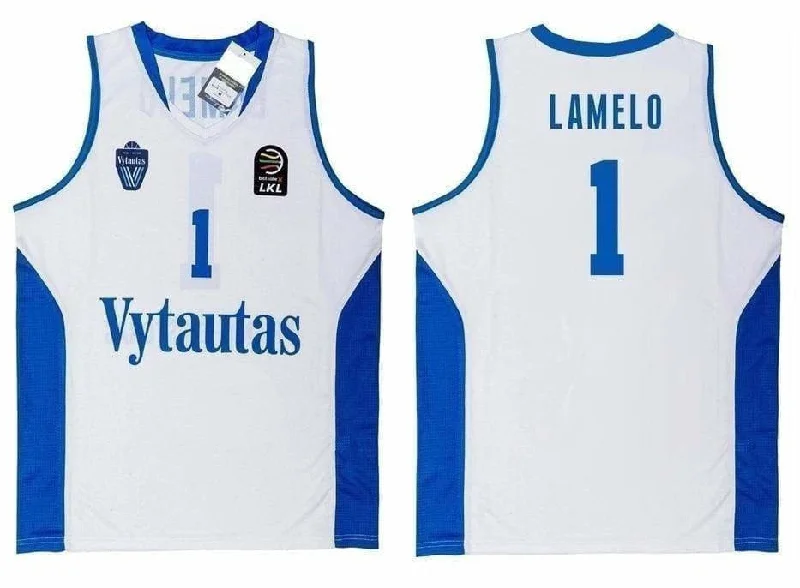 LaMelo Ball #1 Lithuania Vytautas Basketball Jersey