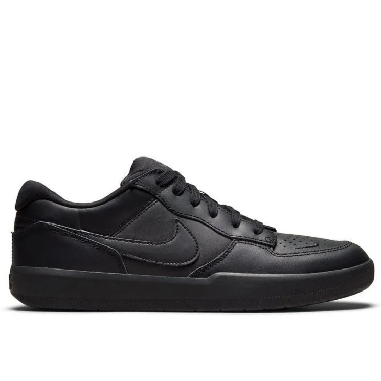 Nike SB Force 58 Premium Leather Mens Shoe Black