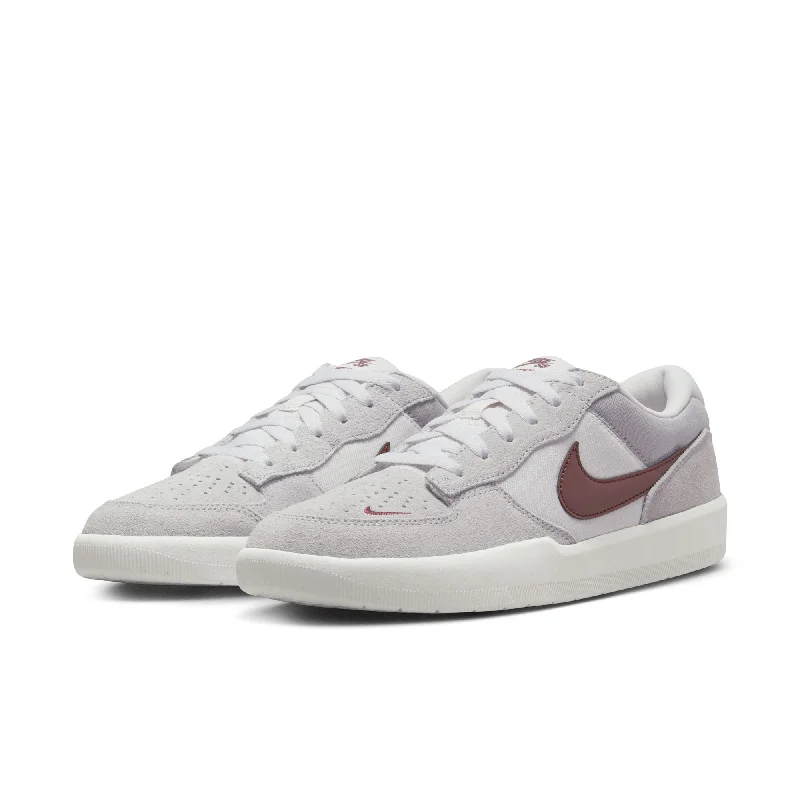 Nike SB Force 58 Mens Shoe Platinum Tint / Dark Team Red