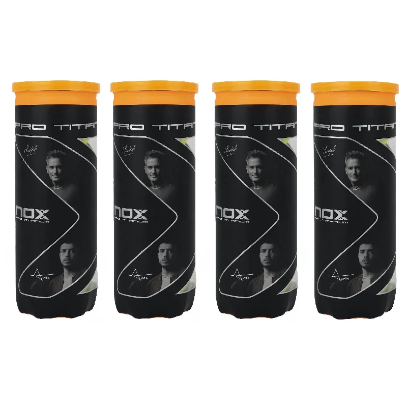 Nox Pro Titanium Padel Balls - 1 Dozen