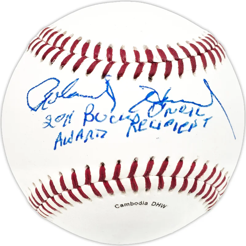 Roland Hemond Autographed Official Wilson Baseball Chicago White Sox "2011 Buck O'Neil Awards Recipient" JSA #JJ67059