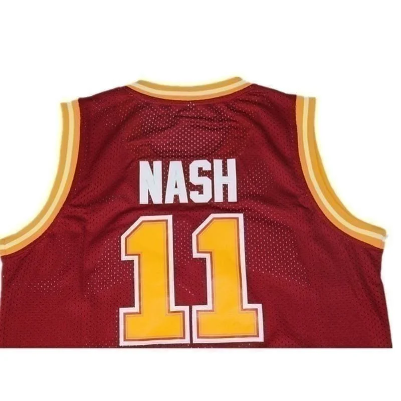 Steve Nash #11 Santa Clara Broncos College Jersey