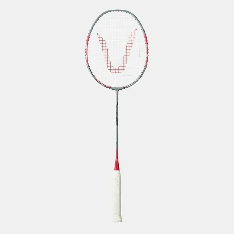 Technist Falcon K3 Unstrung Badminton Racket [Grey/Red]