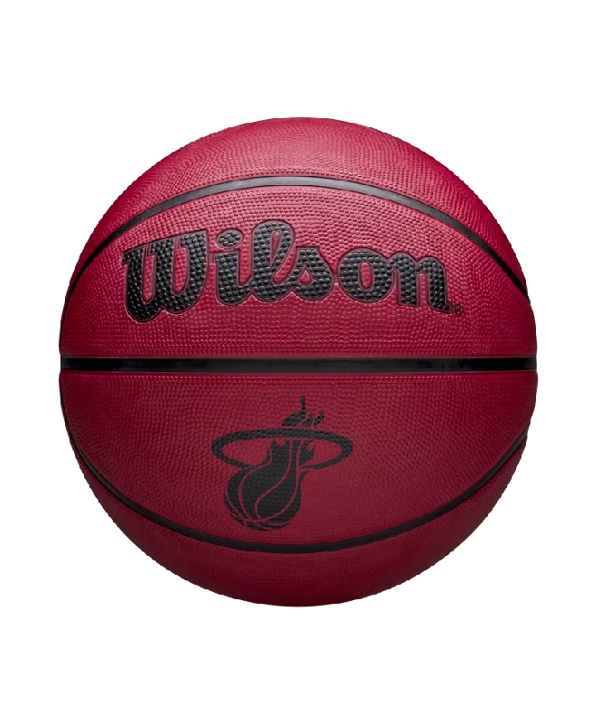 Wilson Miami HEAT Solid Red Basketball