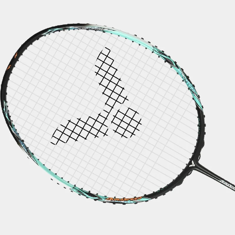 Victor AuraSpeed 90K Metallic Badminton Racket (Pale Turquoise)