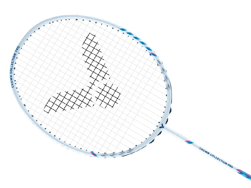 Victor Crown Collection Pro Unstrung Badminton Racket [White]