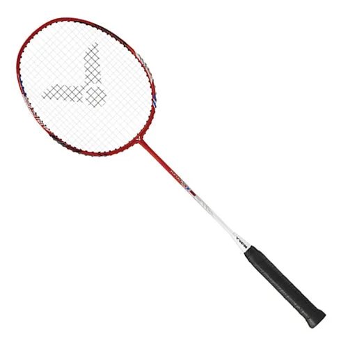 Victor Thruster K 3599D Strung Badminton Racket [Red]