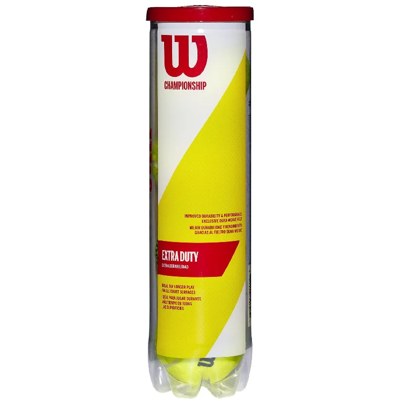 Wilson Championship Tennis Balls - Tube of 4