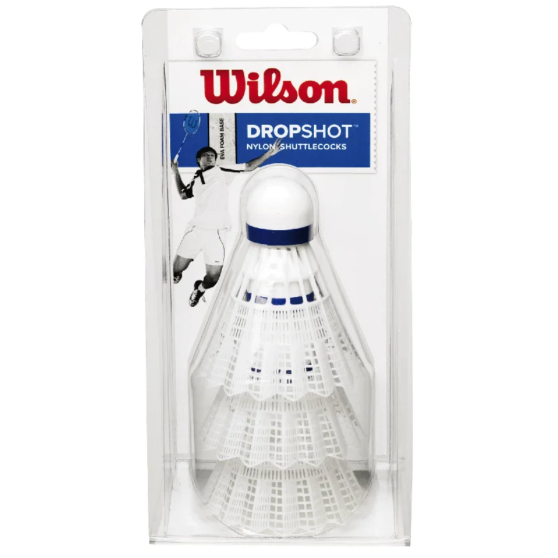 Wilson Dropshot Shuttlecocks -  Pack of 3