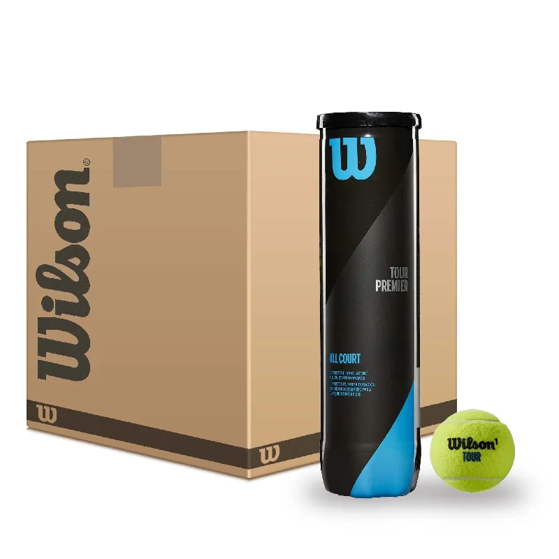 Wilson Tour Premier All Court Tennis Balls - 6 dozen