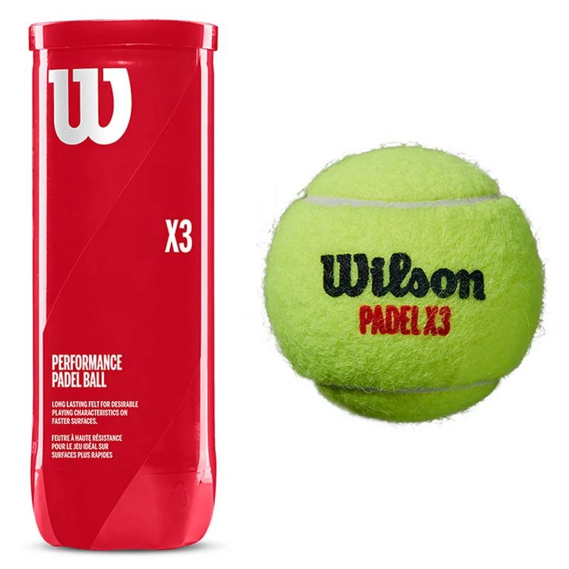 Wilson X3 Performance Padel Balls