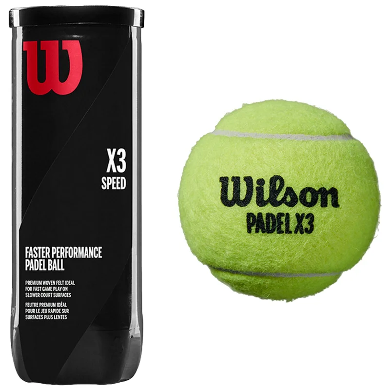 Wilson X3 Speed Padel Balls