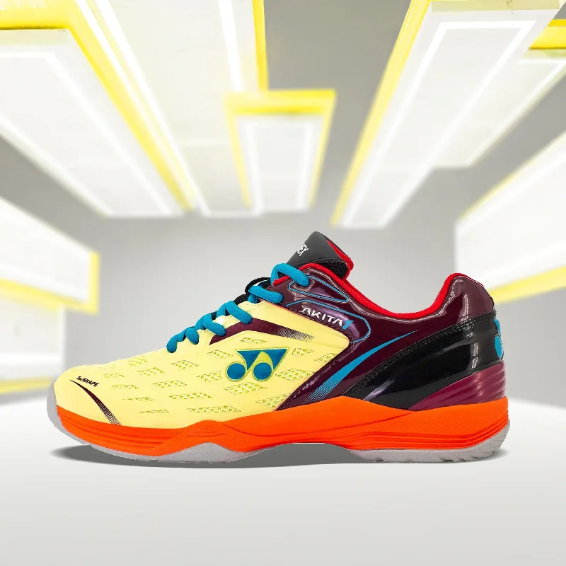 YONEX Akita Badminton Shoes (Volt/Pine Green)