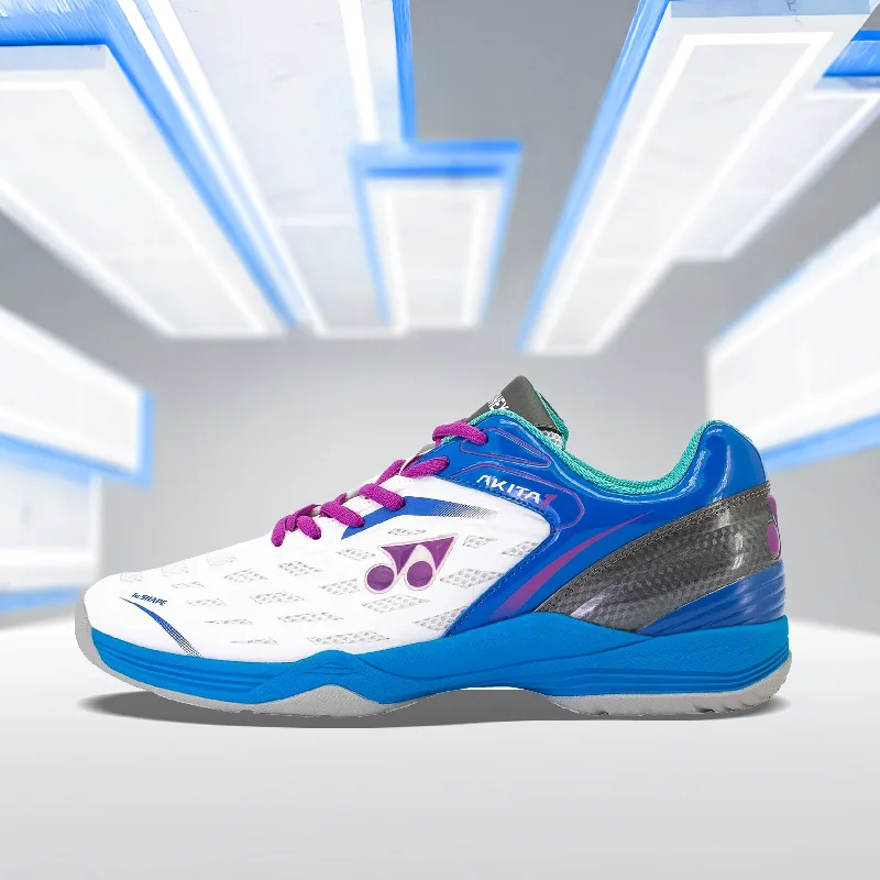 YONEX Akita Badminton Shoes (White/Midnight Obsidiant)