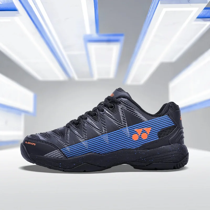 YONEX Dominant Badminton Shoes (Black/ Blue/ Orange)