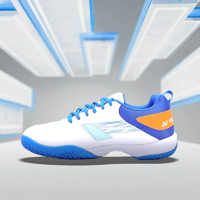 YONEX Power Cushion SHB 37 (White/Blue) Badminton Shoes