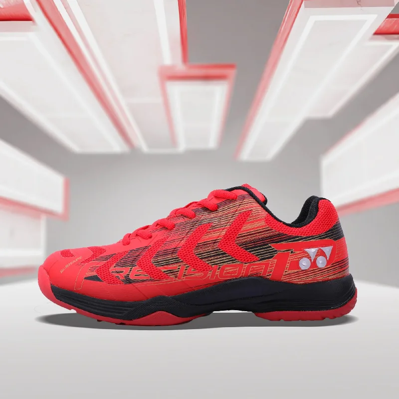 YONEX Precision 2 Badminton Shoes (Red/ Black/ Gold)