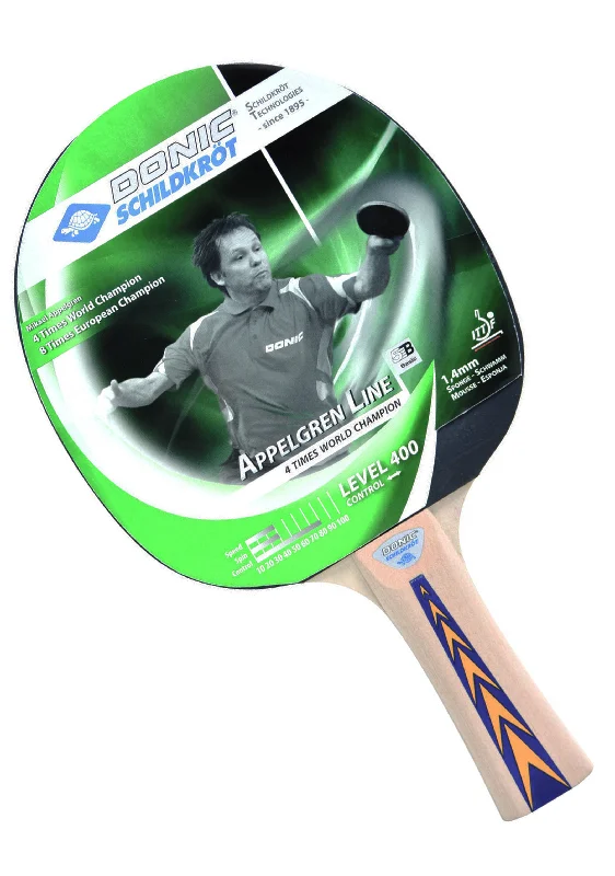 Donic Schildkrot Appelgren Line Level 400 Table Tennis Bat <br> 703005