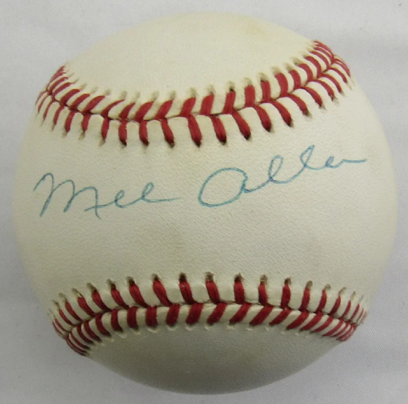 Mel Allen Signed Auto Autograph Rawlings Baseball JSA AX04836